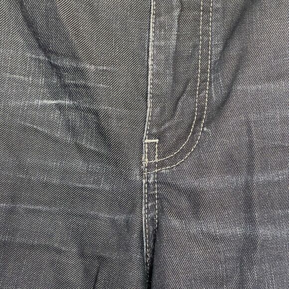 ELIE TAHARI Womens Jeans Sz 10 Dark Mid Rise Wash Pockets Rodeo Western Country - Picture 6 of 16